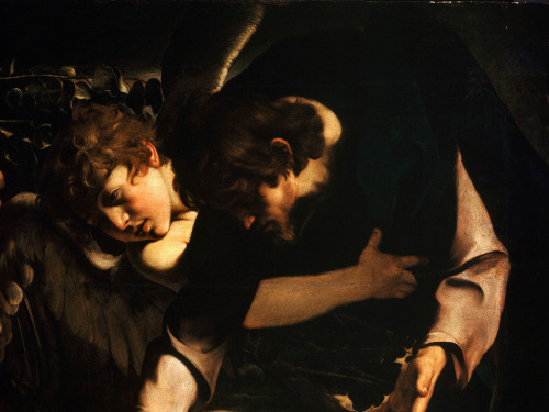 v-ersacrum:Caravaggio, The Conversion of Paul (detail), c.1600
