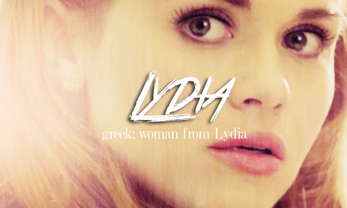 crestadeen:  Teen Wolf Characters + Name Meanings 