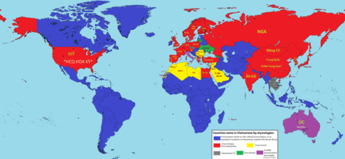 mapsontheweb:Countries name in Vietnamese by language of origin. Keep reading