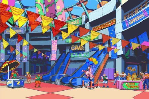 the2dstagesfg:  “Mall Mayhem 1 and 2″