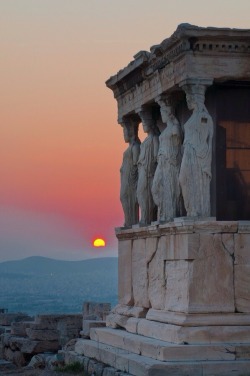 passport-life:  Acropolis at sunset.  Athens