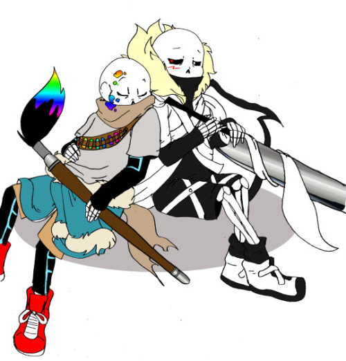 Cross!Sans / X-Tale Cute :³ /From @InkxNightMAre On Twitter 🌈