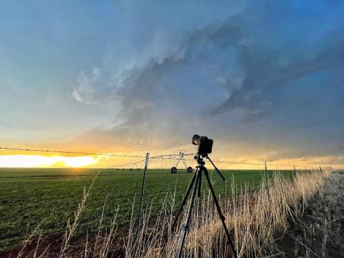 New from Tornado Titans! A nice evening in Central Kansas tonight, especially if you’re a storm chas