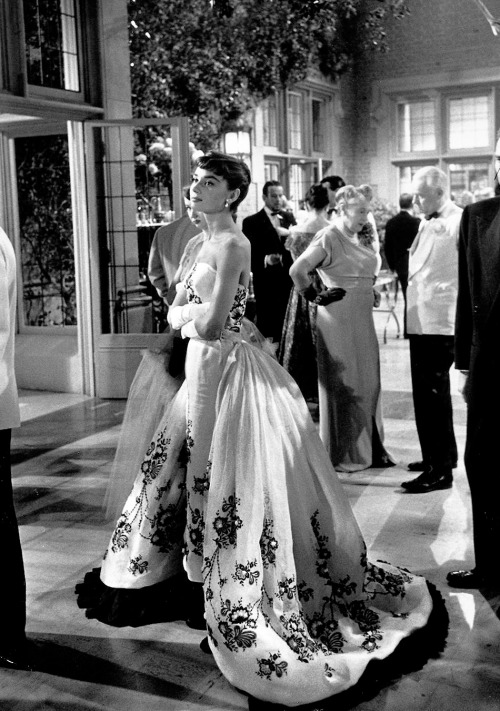 Rare Audrey Hepburn — Audrey Hepburn's Givenchy gown from Sabrina sold...