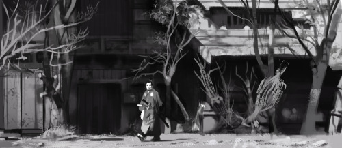 a study of yojimbo by akira kurosawa