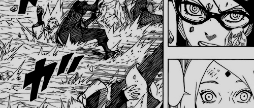 jaxnathanielsteller:    ► Sarada Uchiha in Naruto Gaiden  // 700+10 What is Reflected