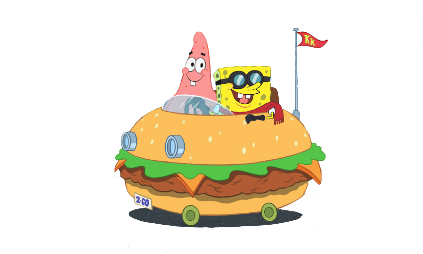 patty wagon spongebob