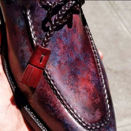 Patina Messier. By @hancore . Add it to your new J.FitzPatrick Shoes or even your own pairs at home.