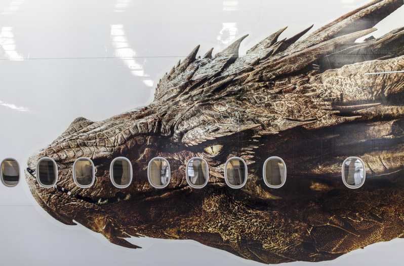 bilbo-babe:  &ldquo;The Smaug Air Plane&rdquo; (pics: Weta Workshop, Air