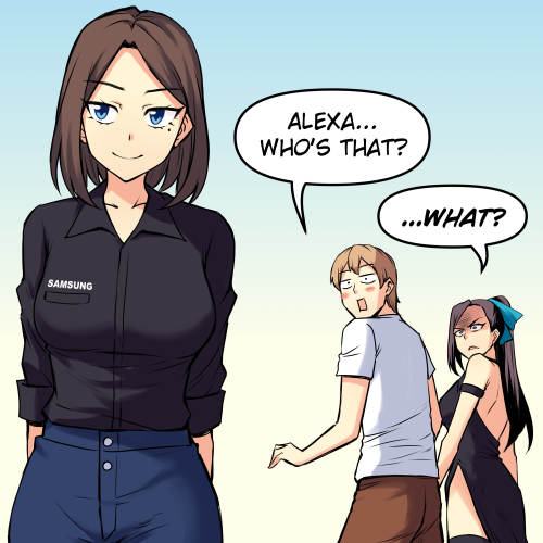 merryweather-comics:A comic about virtual assistants!