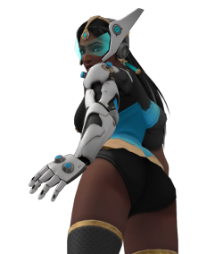 atomictikisnaughtybits:  Take a moment and Consider Symmetra’s Butt This is a quality rear, often overshadowed by Widowmaker’s expand ass, Tracer’s fuller moon and of course Genji’s roborump technology Quality.   perfectly symmetrical~ &lt; |D’‘‘‘