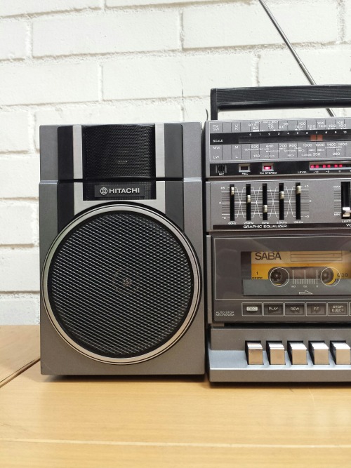 Hitachi TRK-9005E Ghetto Blaster, 1984