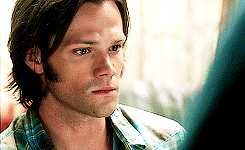 dickiebirdie37:  jared padalecki + brilliant acting ↳&ldquo;Season 8’s finale