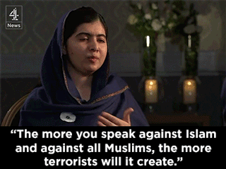 mediamattersforamerica:  Malala always knows what needs to be said. 