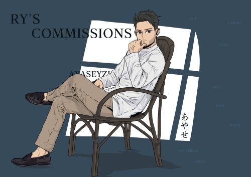 Good news!! I will open commissions starting tomorrow. If you guys are interested. Email me when tha