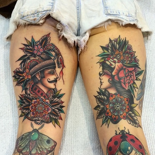 goodluckmelbourne:  Done by Kirk Jones @kirk_jones #goodlucktattoo