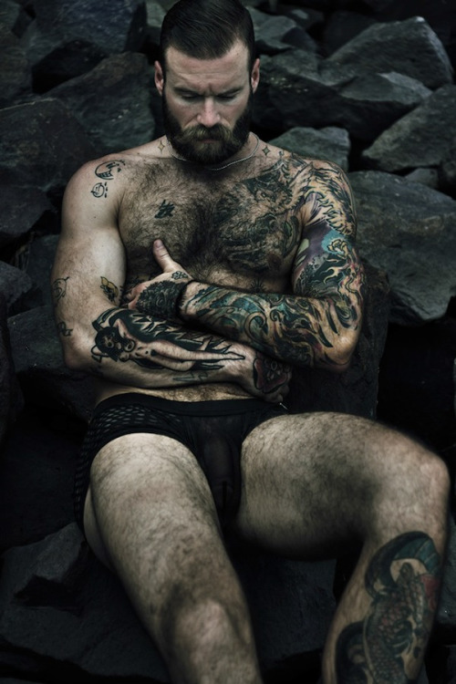 mymenstocktaking:  Gabe Laduke photographed by Frank Berlin. 