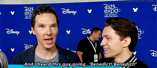 cumberbatchlives:“We met through a window of a car.” (x x)