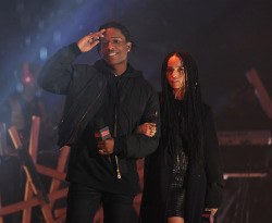 fuckyeahlolawolf: A$AP Rocky and Zoë Kravitz