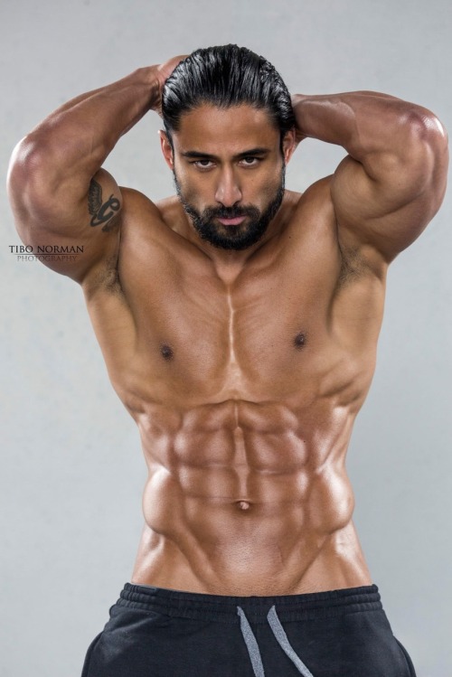 muscles-and-ink:  Justin Gonzales by Tibo porn pictures