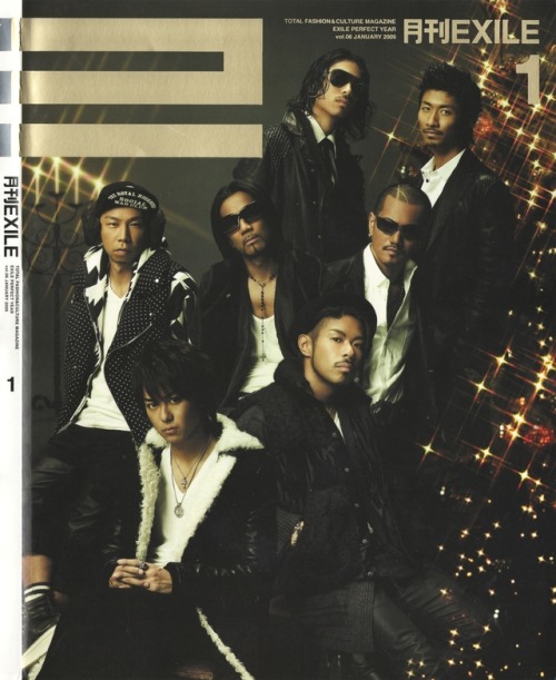 [SCAN] Gekkan EXILE January 2009 (月刊EXILE 2009年01月)Those old days of Love, Dream and Happiness 