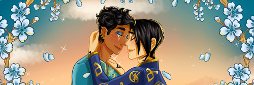 lemoncielart: Alec Lightwood &amp; Magnus Bane from The Shadowhunter Chronicles by @cassandracla