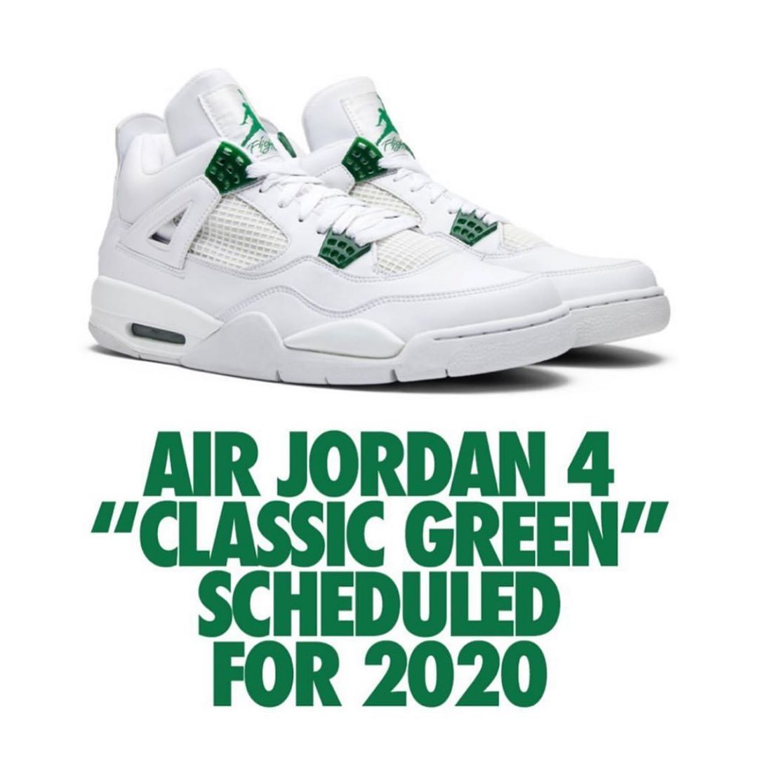 jordan 4 classic green 2020