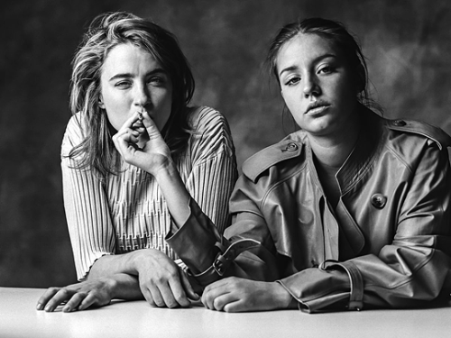 florencepugh - Adèle Haenel and Adèle Exarchopoulos photographed...