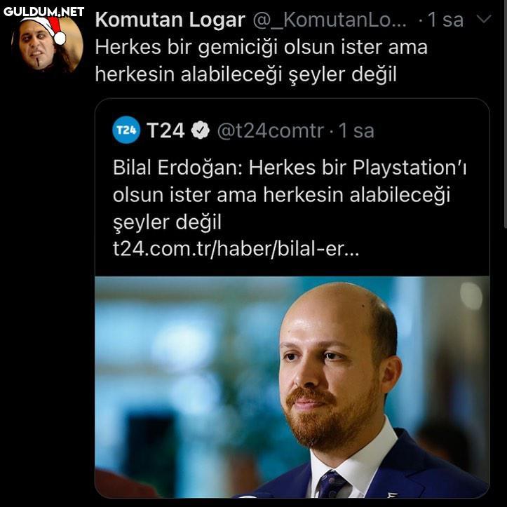 Kurumuş boğazım... Komutan...