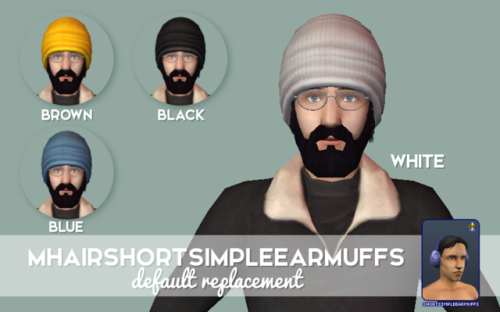 nixedsims:peppermint-ginger:DOWNLOAD - simfileshare || MEGAmhairshortsimpleearmuffs replaced with 3t