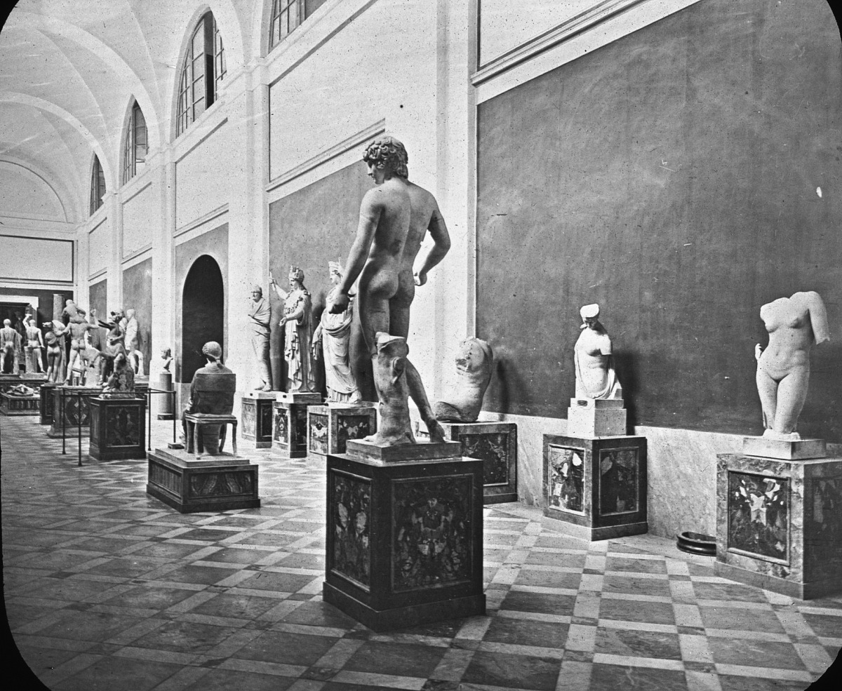 Inside the Archaeological Museum, Naples