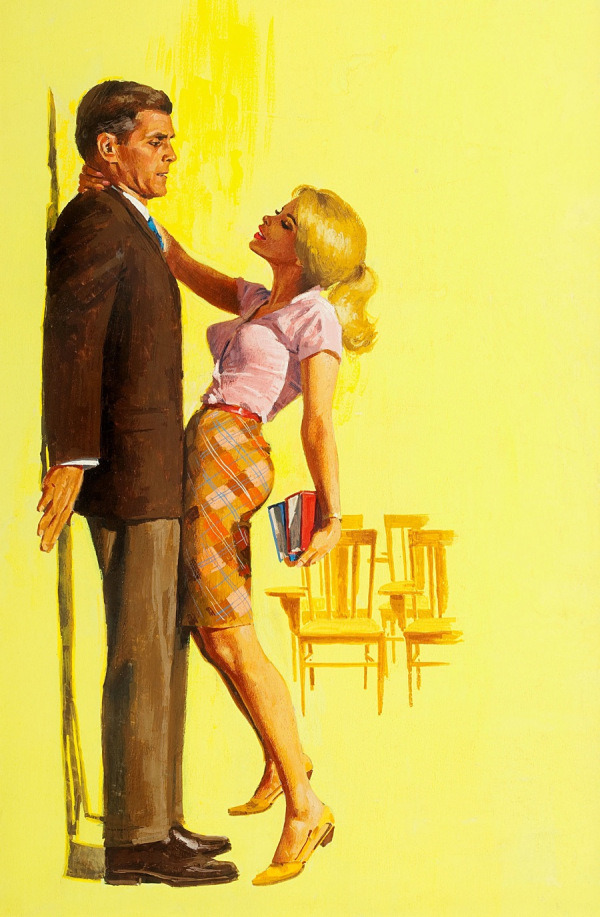 Prize Pupil — unsigned paperback cover art, 1966