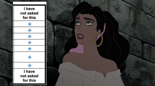 soldatdor-archive: the hunchback of notre dame + @screenshotsofdespair  ( part two )bonus: