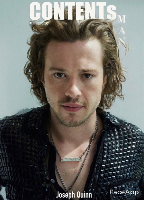 No Thoughts, Head Empty, Just Joseph Quinn With Long Prince Hair>>>