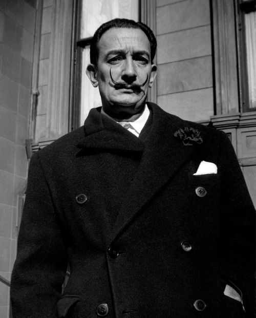 Salvador Dali photographed by Vivian Maier she actually managed to get a very human side of his pers