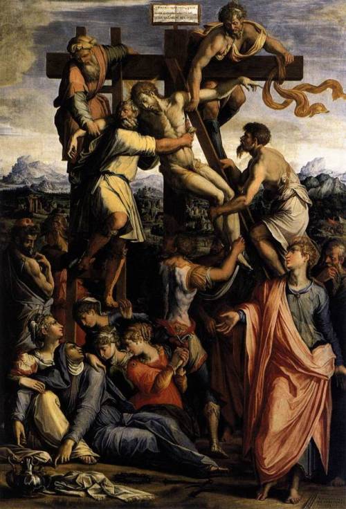 Deposition from the Cross, Giorgio Vasari, ca. 1540