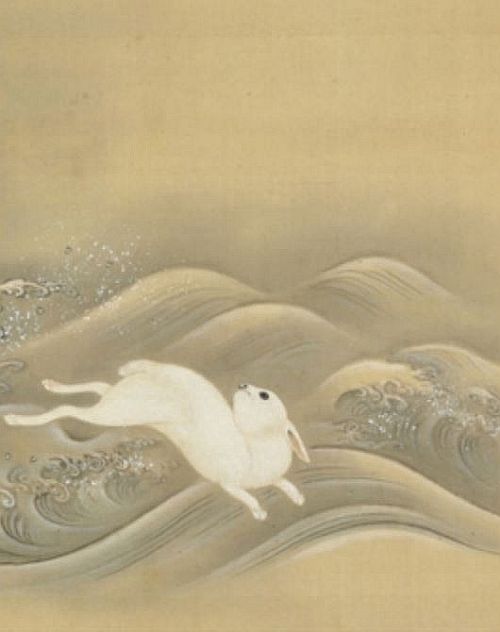 Porn Pics fujiwara57:  Kakemono 掛物  -  “Rabbits