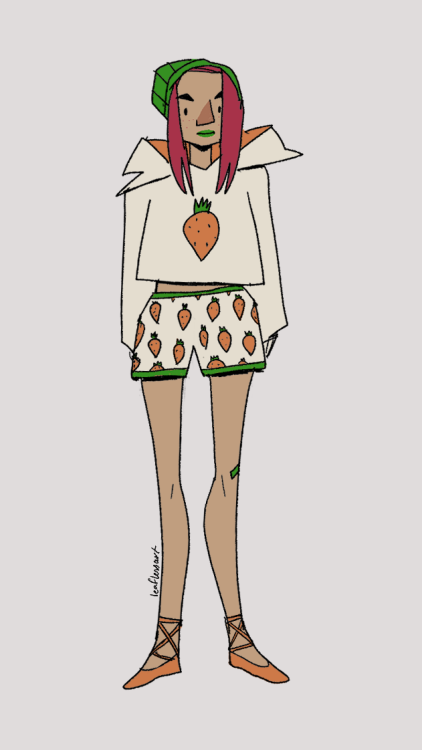 carrot out inspired by strawberry dress