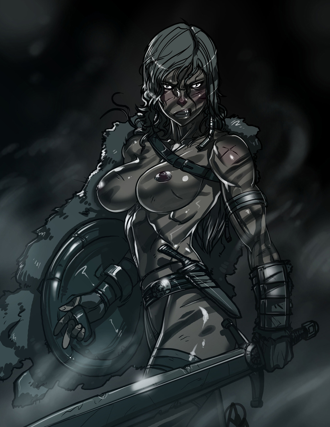 pornimationunleashed:  Female Dovahkiin Request