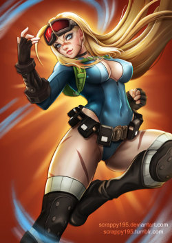scrappy195:  I finally got Street Fighter V and the first thing I did was … buying this dlc for Cammy =)   ;9