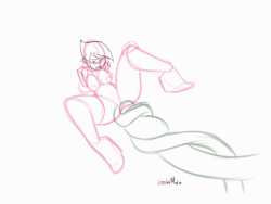stickymonart:Attack-Girl WIPI’m so busy I don’t know if I’ll ever finish this. &lt; |D”‘‘‘‘