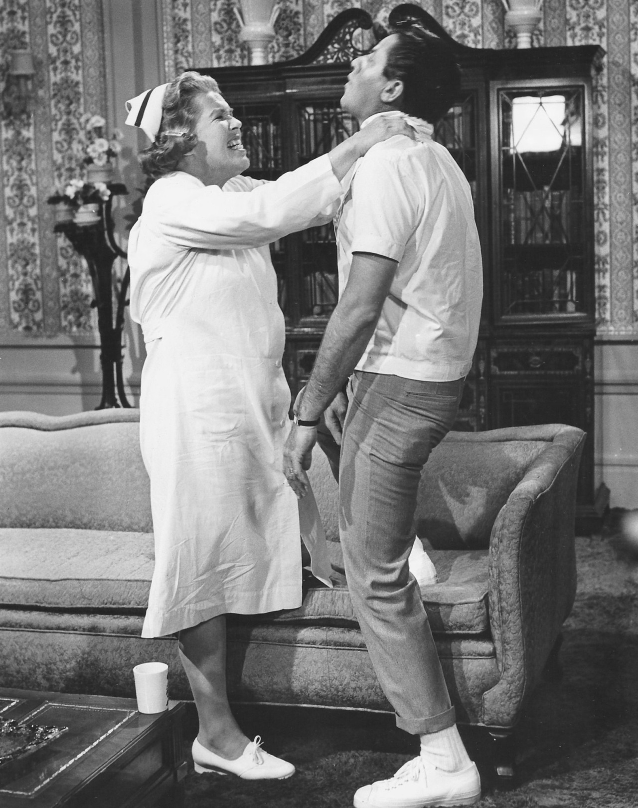 Jerry Lewis and Kathleen Freeman in Frank... | Citizen Screen