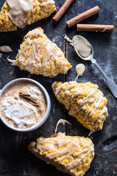 sweetoothgirl:  white chocolate pumpkin scones porn pictures