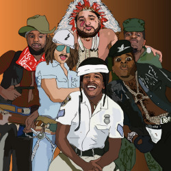 An Illustrated Hip Hop Halloween (via @PassionWeiss)  