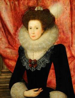 history-of-fashion:  17th c British School - Portrait of a Lady