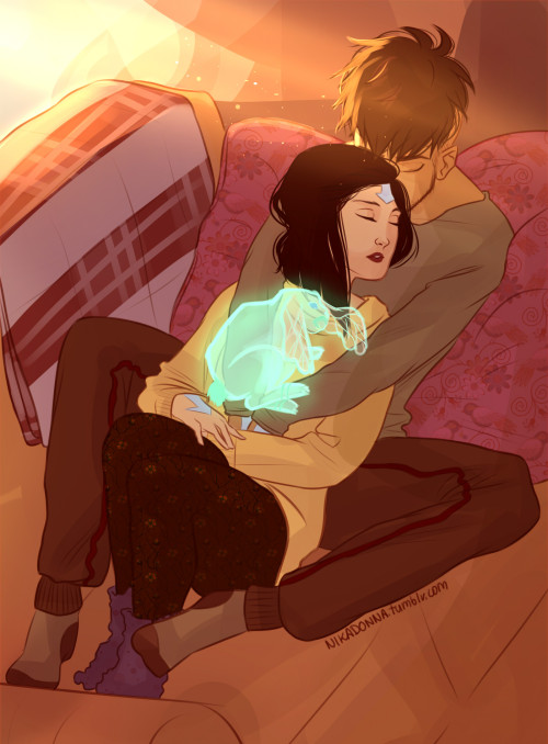 nikadonna:  some sleepy Kainora for you :3