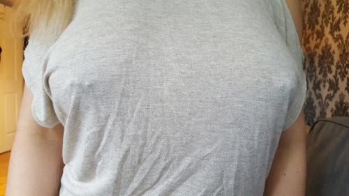 My nipples so hard and showing through, who would like to see this walking passed them..