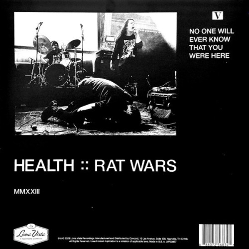 HEALTH | RAT WARS | Released On December 7, 2023, Through Loma Vista Recordings | Cover And Layout By