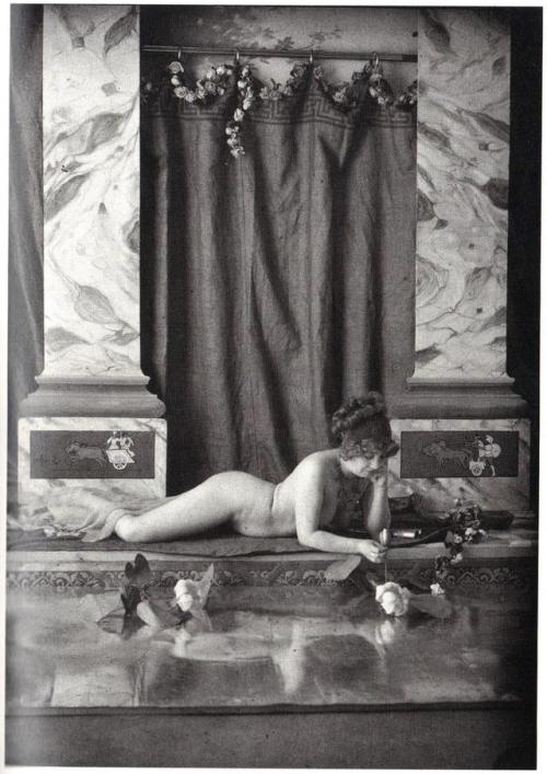  The Lily Pool by Louis Amedee and his son-in-law, Edmond Goldschmidt, 1900. 