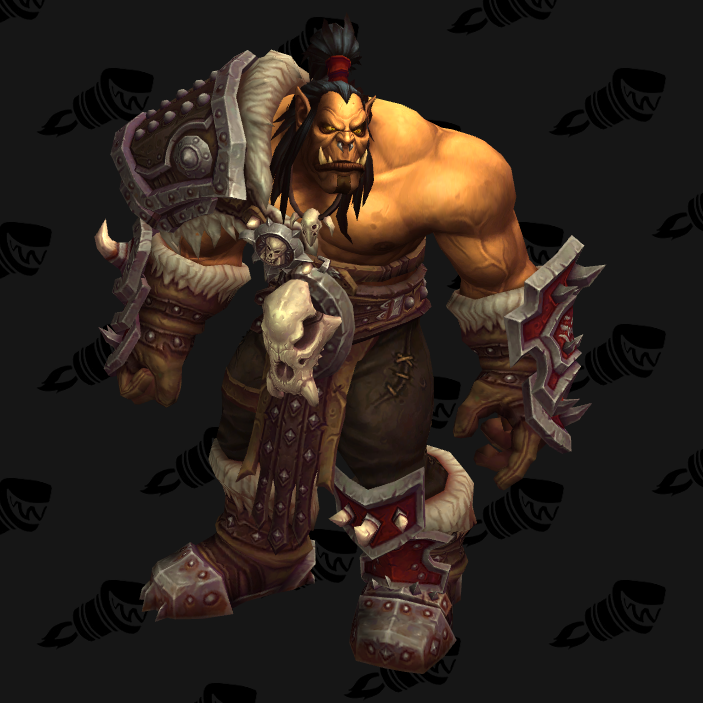 bamboozled-panda:  Beta WarDads: Grom Hellscream, Durotan, Blackhand, Gul’dan,